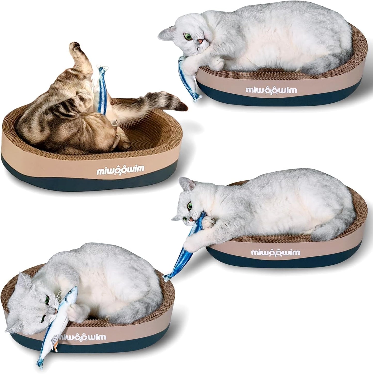 6 PCS Cat Fish Toy Soft and Durable,Cat nip Toy with Catnip Inside, Kicker Toys for Indoor Kitten Exercise,Kitty Teething Chew Toy (6 Sauries)