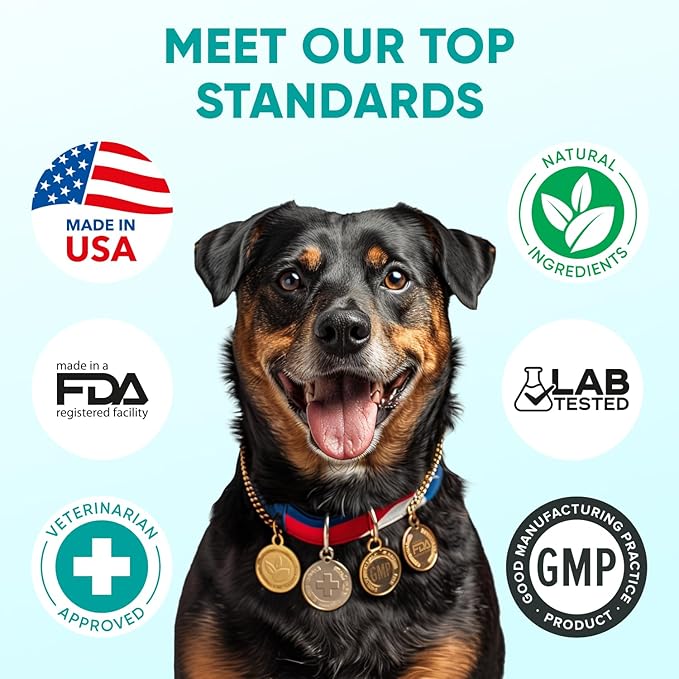 Hemp Calming Chews for Dogs - Dog Calming Chews for Anxiety Relief, Stress, Separation, Fireworks, Thunder, Travel, Vet Visits - USA Product - 120 Soft Treats with Melatonin, Chamomile, Passion Flower