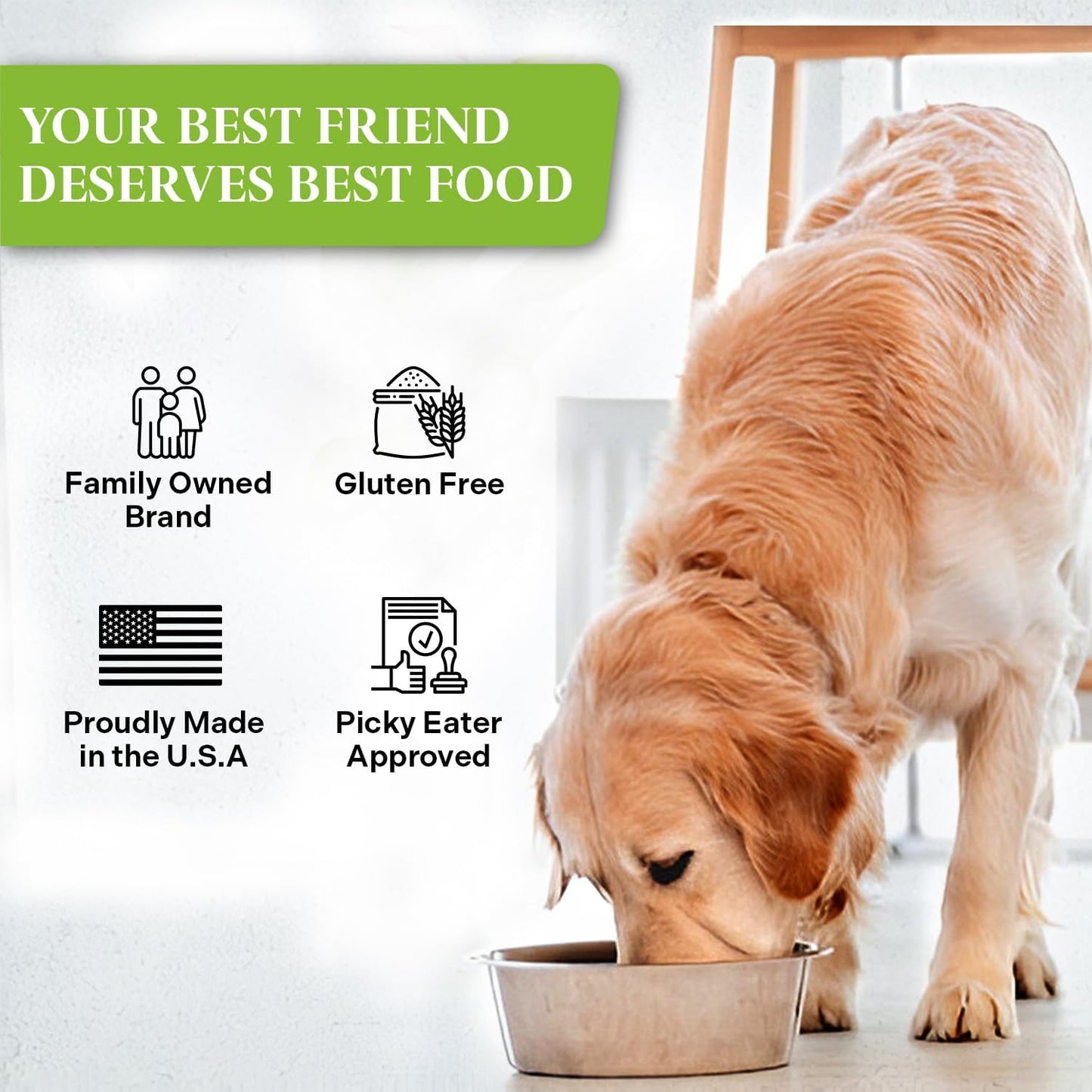 Healthy Dogma - PetMix Dehydrated Dog Food for Allergies, Joint Support & Mobility - Grain Free, Raw, Homemade Dog Food (Original, 2 lbs)