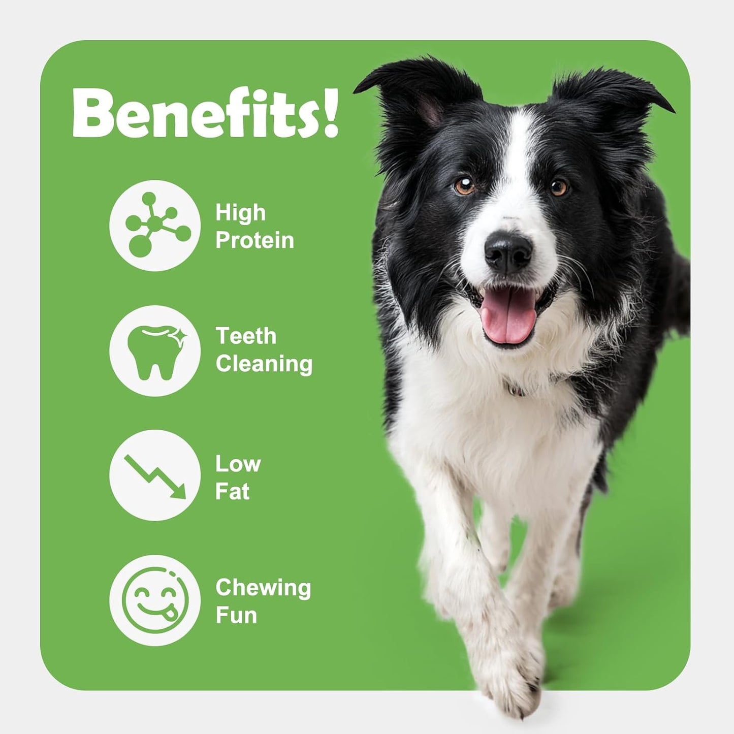 MON2SUN Dog Treats Triple Flavor 9 Inch Chicken Liver Duck and Chicken Wrapped Rawhide Rolls, Teeth Cleaning and Long Lasting Chews for Medium and Large Dogs, 22.2 oz(4 Count)