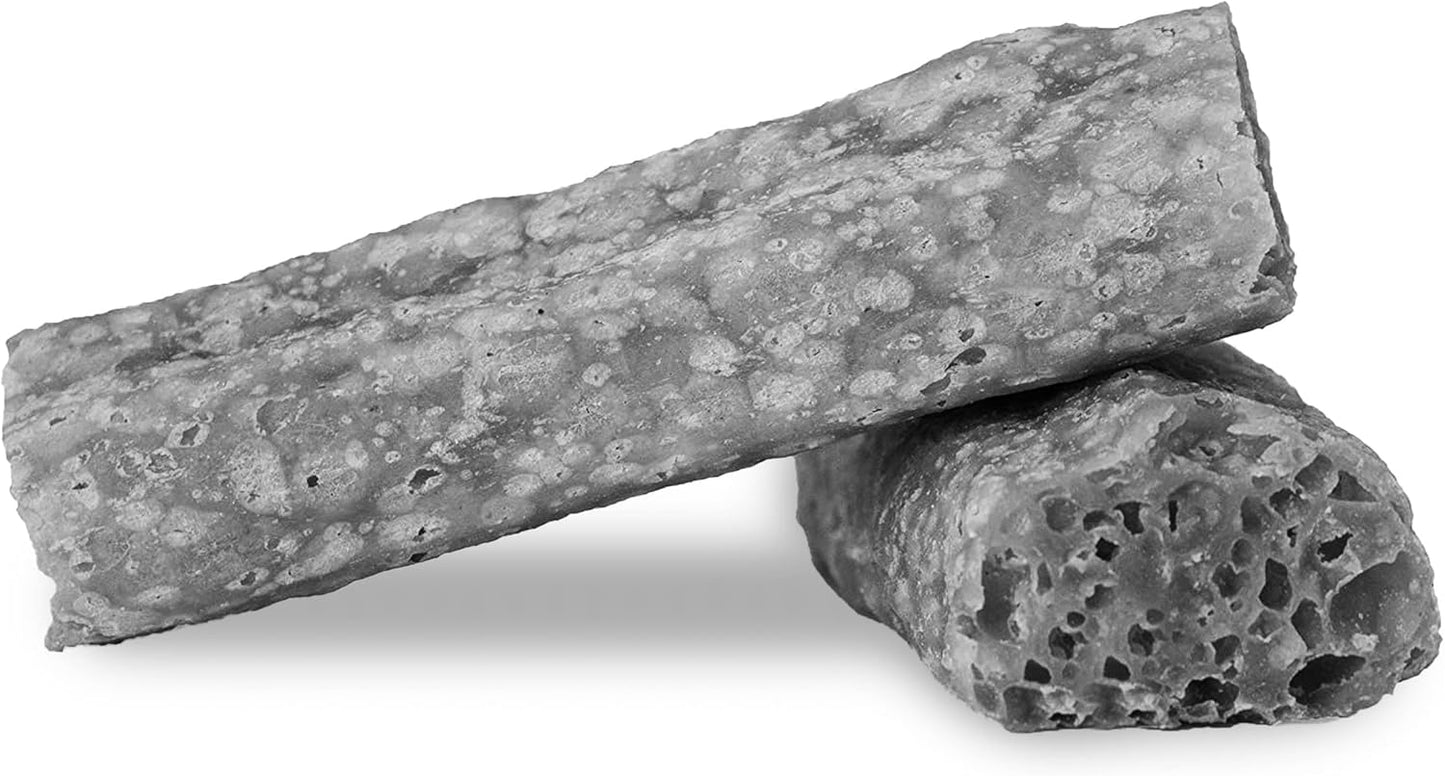 Happy Teeth Cheese & Charcoal Dental Dog Chews | Cheese Flavor with Activated Charcoal | Dental Chew | Protein Rich | Gluten Free - Lactose Free - Wheat Free - Soy Free| 2 Chews per Resealable Pouch