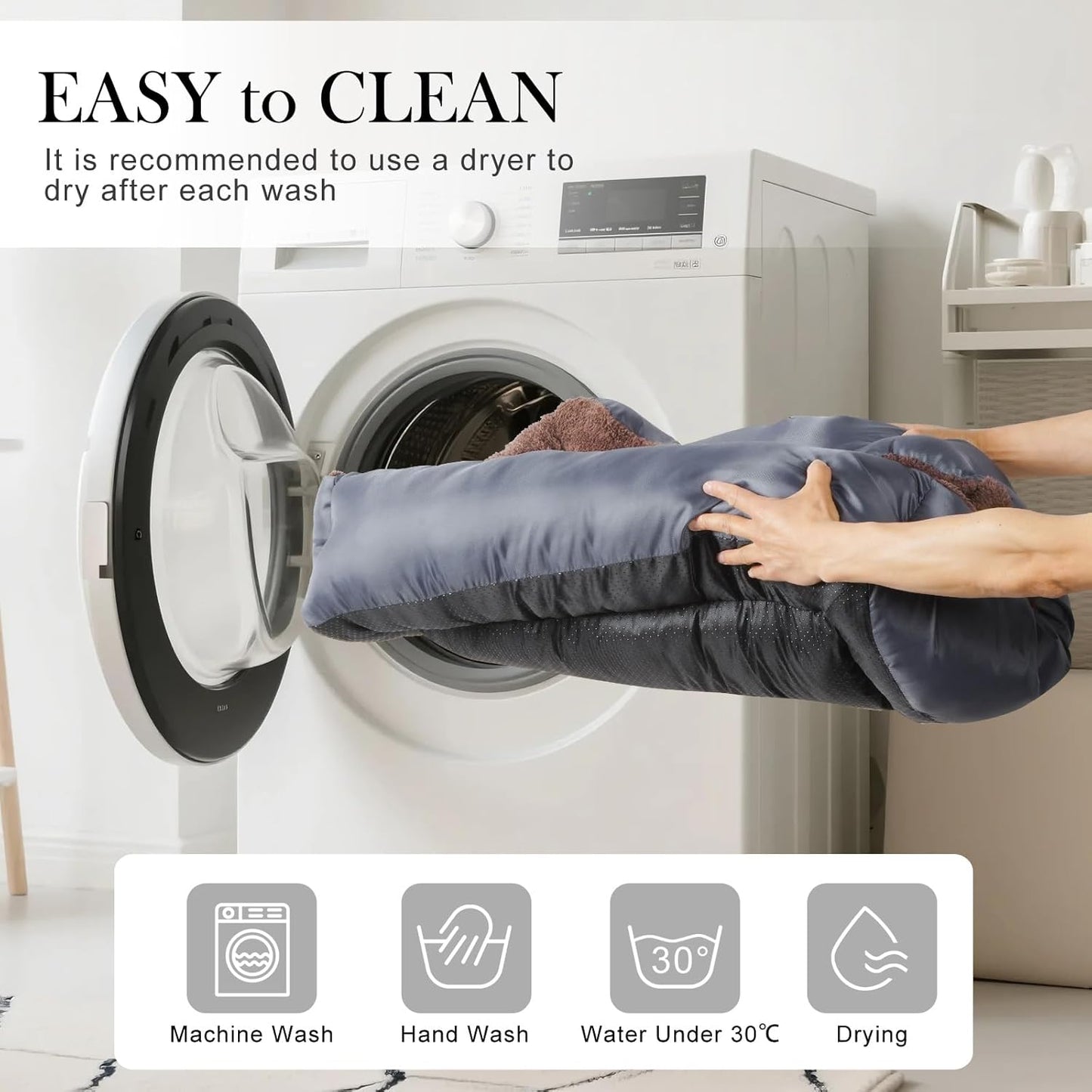 Dog Bed for Medium Size Dogs, Pet Couch Bed with Durable Fabric and Anti-Slip Bottom