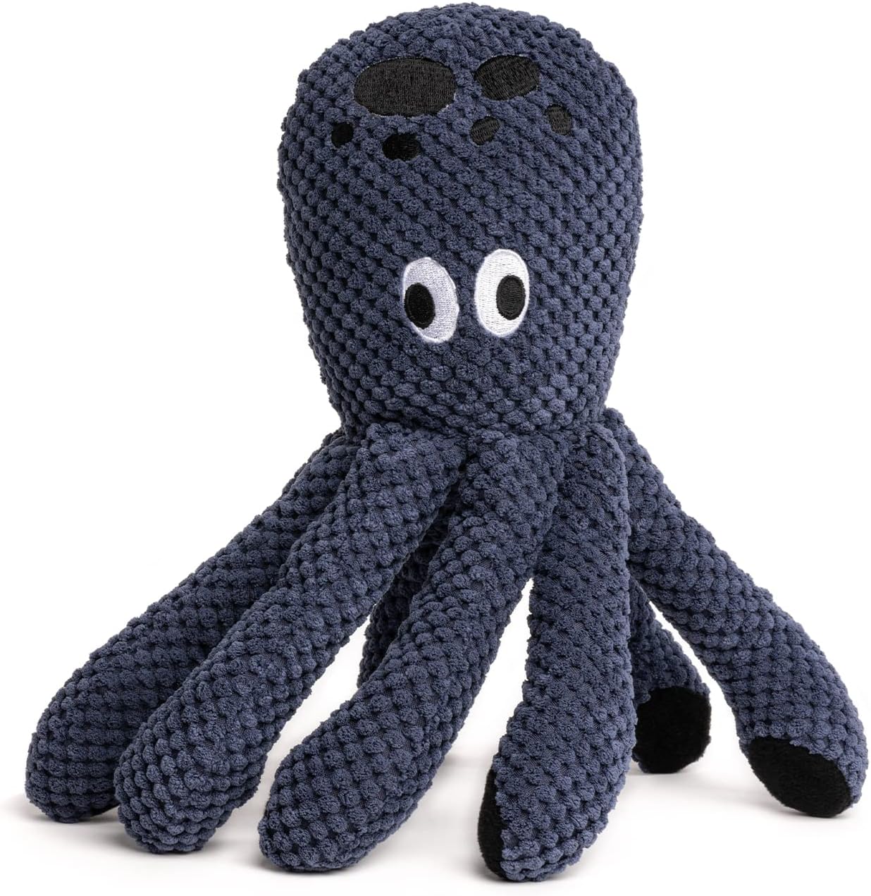 fabdog Floppies Plush Dog Toy - Cute & Durable Squeaky Dog Toys - Best Squeak Toy for Puppies and All Breeds | Ideal Pet Gift| Large Octopus