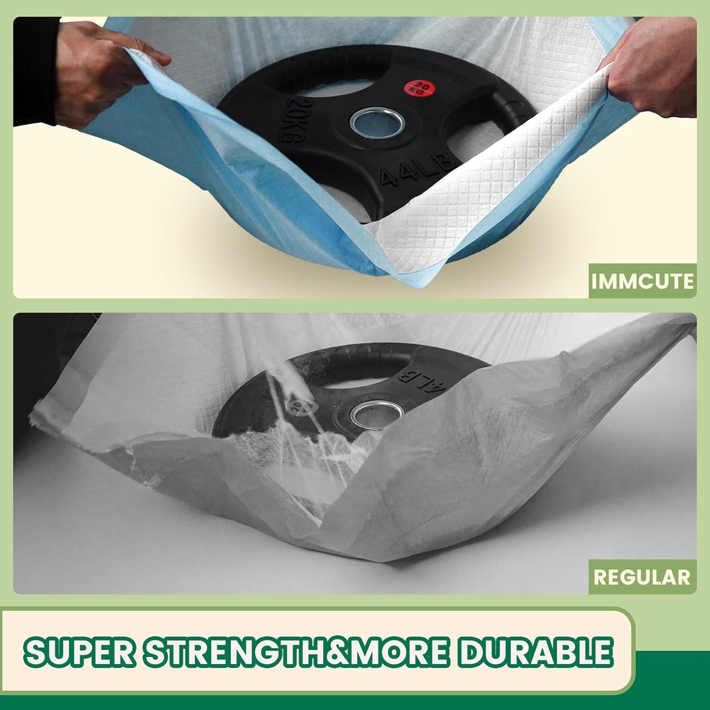 IMMCUTE Puppy Pads 30x28 Inches, 30 Count- Extra Large Super Absorbent Puppy Training Pads with Double Leak-Proof Layer | Thick Disposable Potty Pads for Dogs, Puppies & Pets | Odor Control, Quick Dry