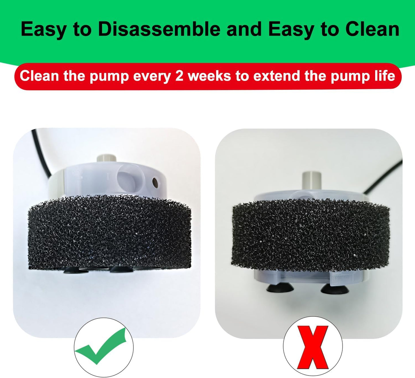 Cat Water Fountain Pump,Pet Water Fountains Pumps Replacement SMA-800 Submersible Motor,Cat Fountain Pump for Stainless Steel Cat Water Dispenser