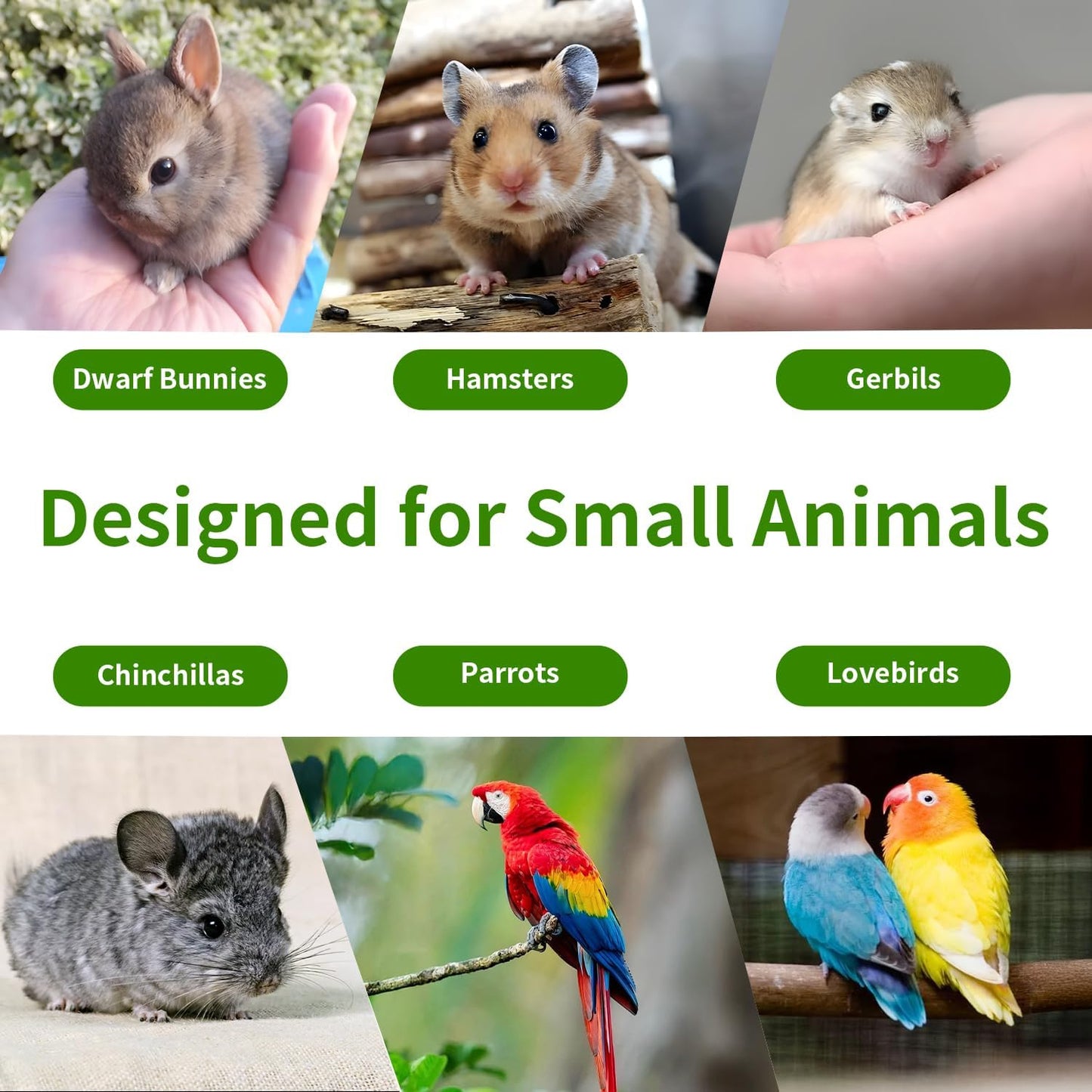 30 Pcs Disposable Palm Leaf Bowl 4" Square Bowls for Rabbits,Chewable Dish for Rabbits,Bunnies,Hamsters,Parrot