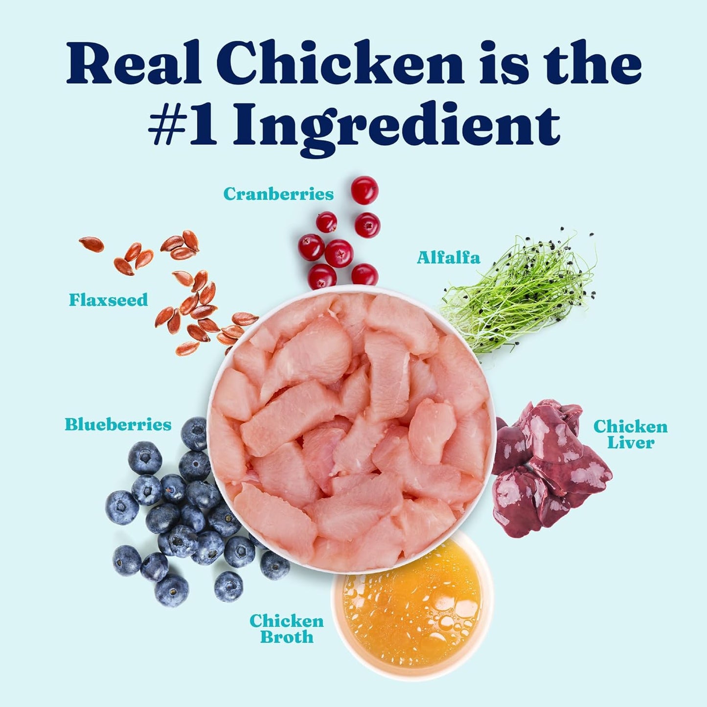 Solid Gold Canned Dog Food for Adult, Puppy & Senior Dogs - High Calorie, High Protein Wet Dog Food w/Real Chicken, Whole Grains & Superfoods for Gut Health - Small, Medium & Large Breed Dogs -6 Pack