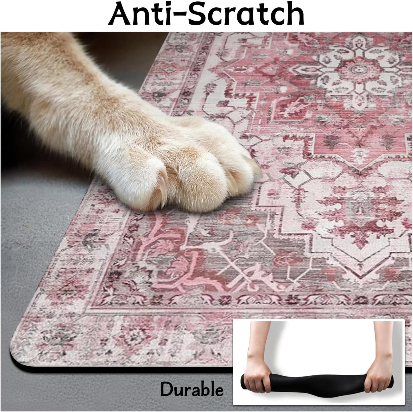 Pet Food Mats for Floor, Absorbent Dog Mat for Food and Water Dispenser Mat, Dog Food Mat Quick Dry Cat Food Mat Pet Supplies