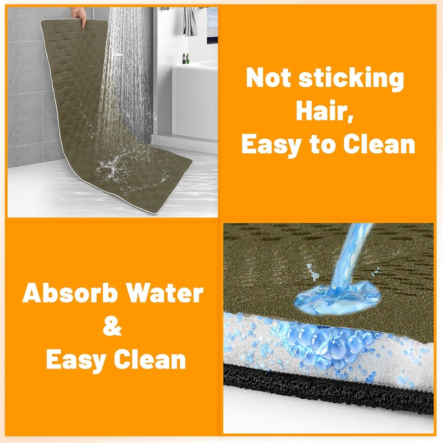 Manificent Non-Slip Pet Bed Mat for Truck Back Seat Extender, Hair Resistant Dog Blanket for Hard Bottom Dog Car Seat Cover, Anti Slip Pet Linner Backseat Cover Graphite/XL