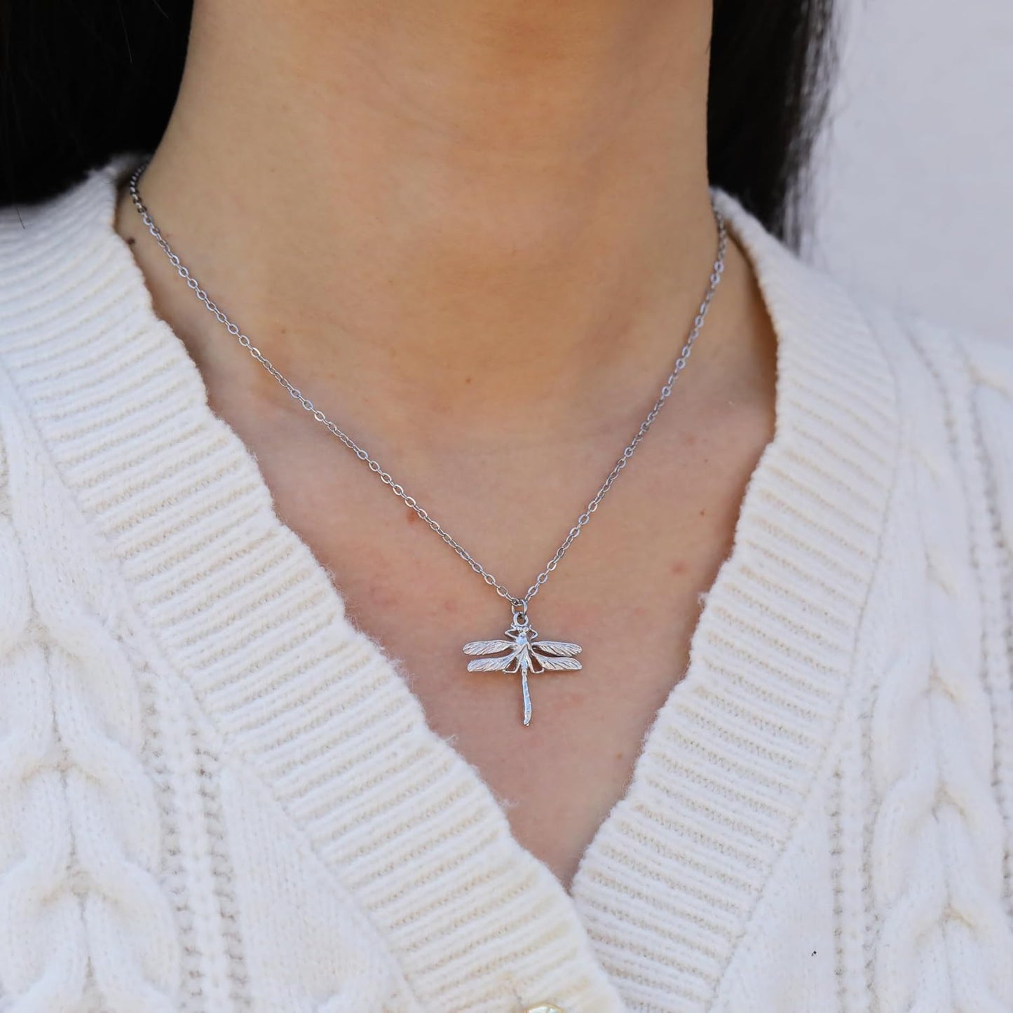 Baydurcan Pendant Necklace for Women Evil Eye Ankh Bow Necklace for Friends Sister Birthday Just Because Christmas Gifts