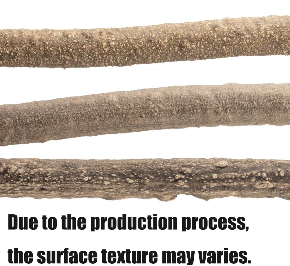 8-Foot Reptile Vines, Flexible Jungle Climber Long Vines Habitat Decor for Climbing, Chameleon, Lizards, Gecko (Thin Vines)