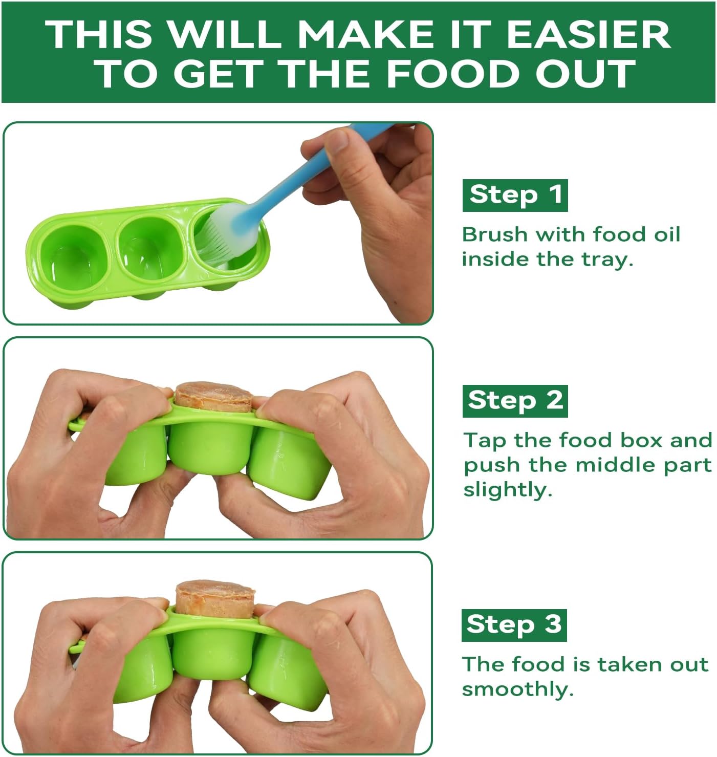 Dog Frozen Treat Toy Accessory(2PC Silicon Trays),This Accessory can be Matched with The Shape of The Stump/Without Stumps