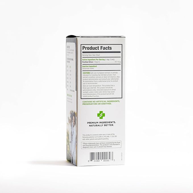 Silver Biotics Pet Vet Immune Support | Enhances The Immune Response in Pets | 16 Fl Oz