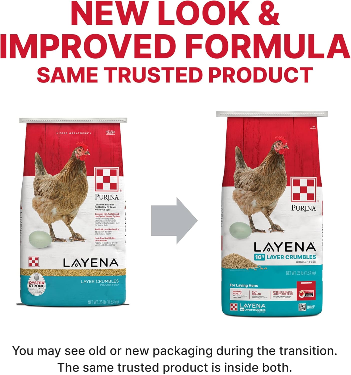 Purina® Layena® Crumbles Chicken Food, 25 Pound Bag