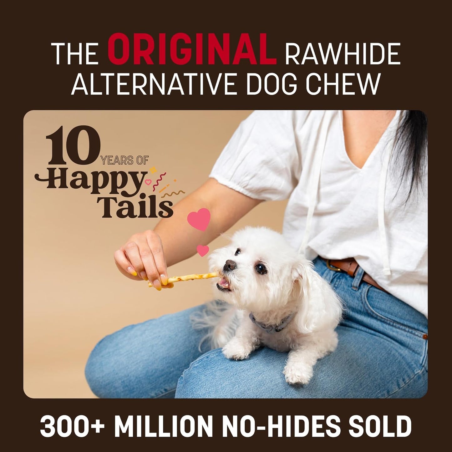 Earth Animal No-Hide Seasonal Stix Holiday Feast Recipe Natural Rawhide Alternative Dog & Cat Chews - 20 Count Value Pack