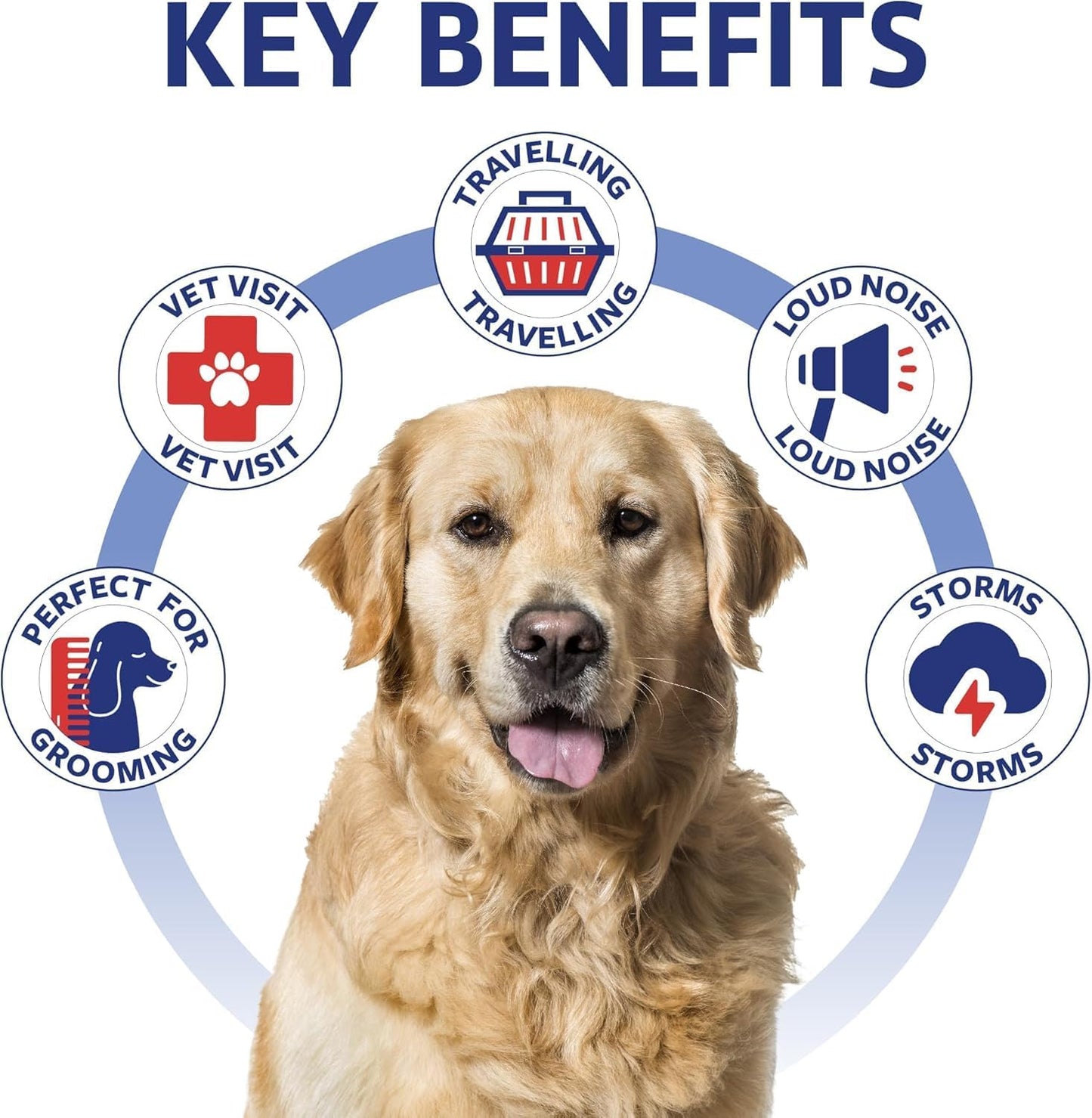 Natural Hеmp Calming Chews for Dogs w/Valerian Root & Melatonin/Hip Joint Health + Mood & Behavior Aid for Fireworks, Thunderstorms, Separation/Tasty Calming Treats 120 ct