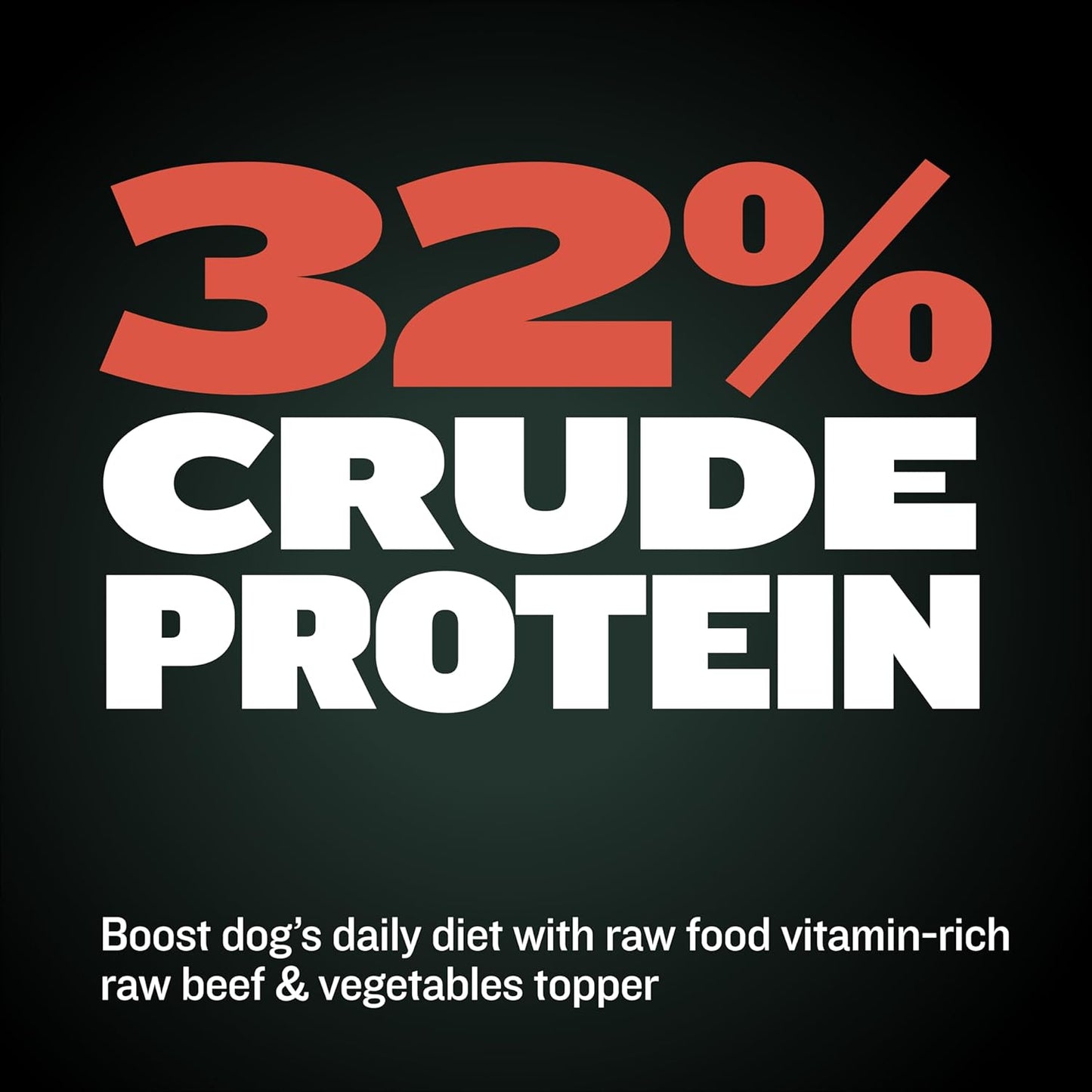 Bully Max Freeze-Dried Raw Dog Food Toppers for Puppies and Adult Dogs - Beef with Real Fruits & Veggies - Natural Meal Enhancers with Vitamins & Minerals - Feed as Puppy Treat or Dog Meal