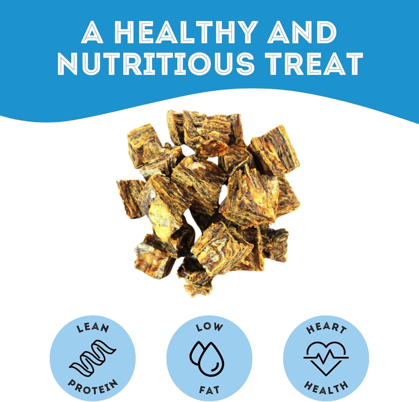 Dehydrated Cod Skin for Dogs & Cats (5.3 oz, Pack of 1) - Dehydrated Single Ingredient Dog Treats - Natural Dog Treats, Grain Free