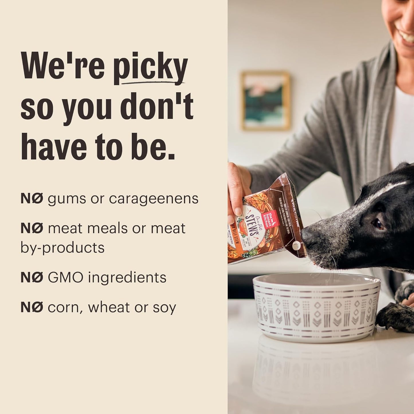 The Honest Kitchen One Pot Stews: Braised Beef & Lamb Stew with Green Beans & Sweet Potatoes Wet Dog Food, 10.5 oz x6