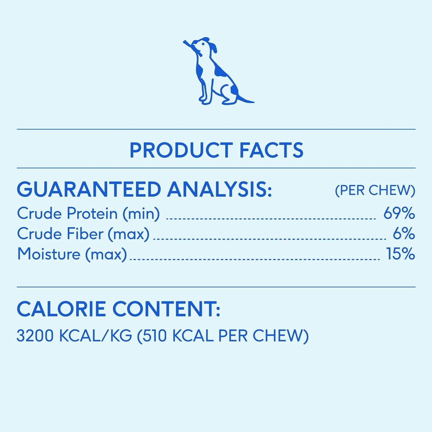 Native Pet Yak Chews for Dogs (3 Medium) & (3 Large) - All Natural Dental Chew for Dogs Made with Yak Cheese for Aggressive Chewers