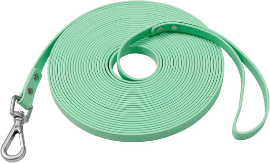 Long Dog Leash Waterproof Recall Training Lead Outdoor Long Line Great for Training, Beach, Play, Camping, or Backyard