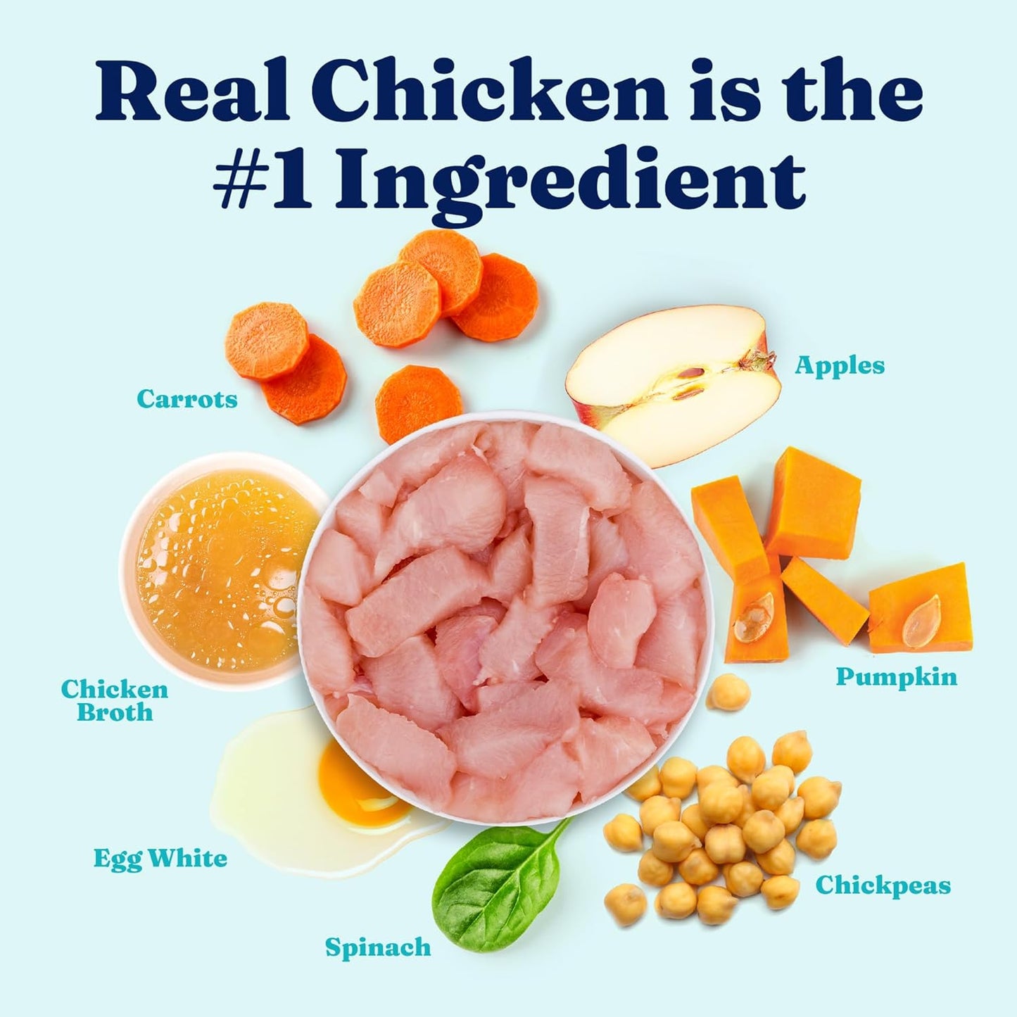 Solid Gold Wet Dog Food for Small Dogs - Grain Free Small Dog Food Wet Recipe w/Chicken, Superfoods & Vitamins for Gut Health & Immune Support - for Puppies, Adult & Senior Breeds - 12ct 3.5oz Cups