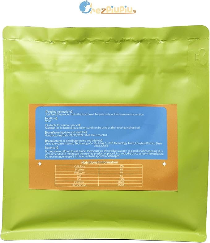 Timothy Grass Carrot Pet Teething Snacks Supplement Small Pet Hamster, Guinea Pig, Rabbit, Chinchilla Food Vitamins Oral & Gastrointestinal Health 7pcs