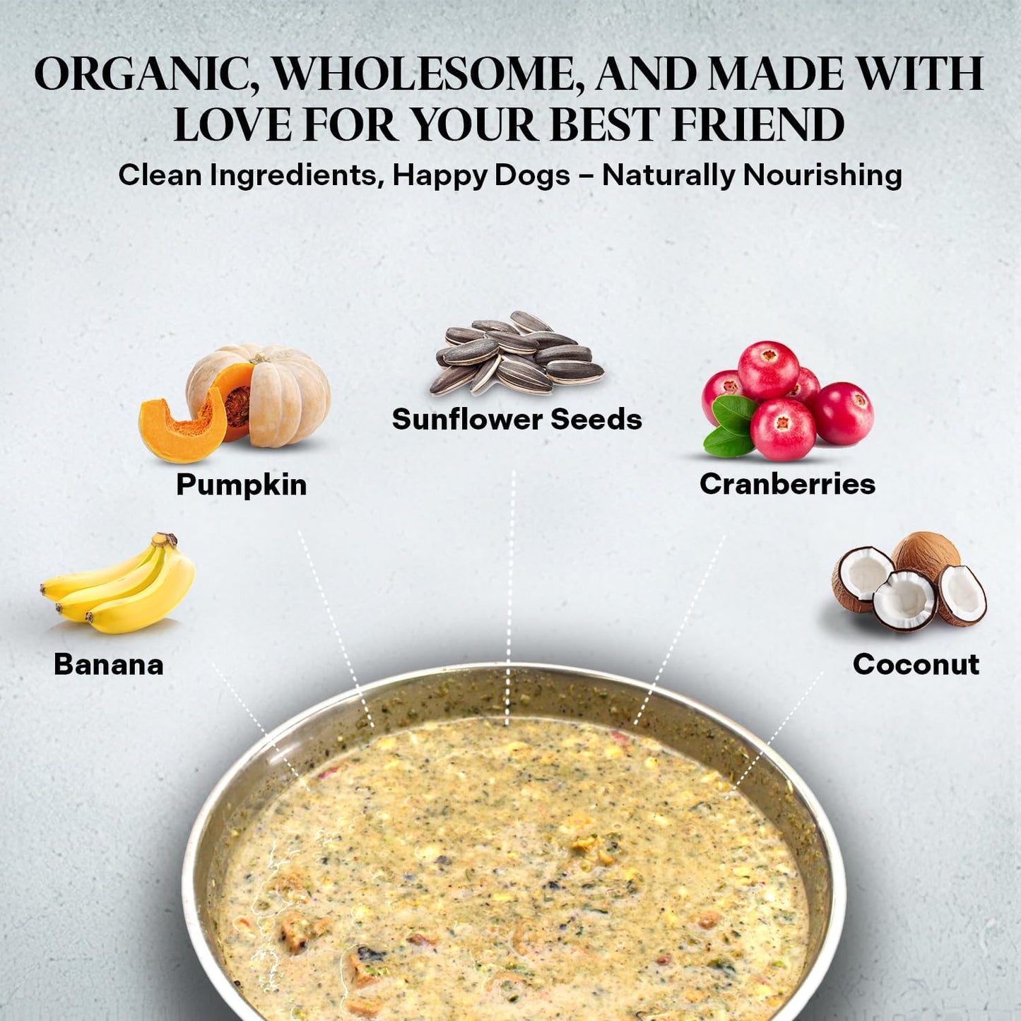 Healthy Dogma - PetMix Dehydrated Dog Food - Food for Dog Sensitive Stomach, Clean Ingredient Dog Meal - No Preservatives, Homemade Dog Food (Tender Tummy, 2 lbs)