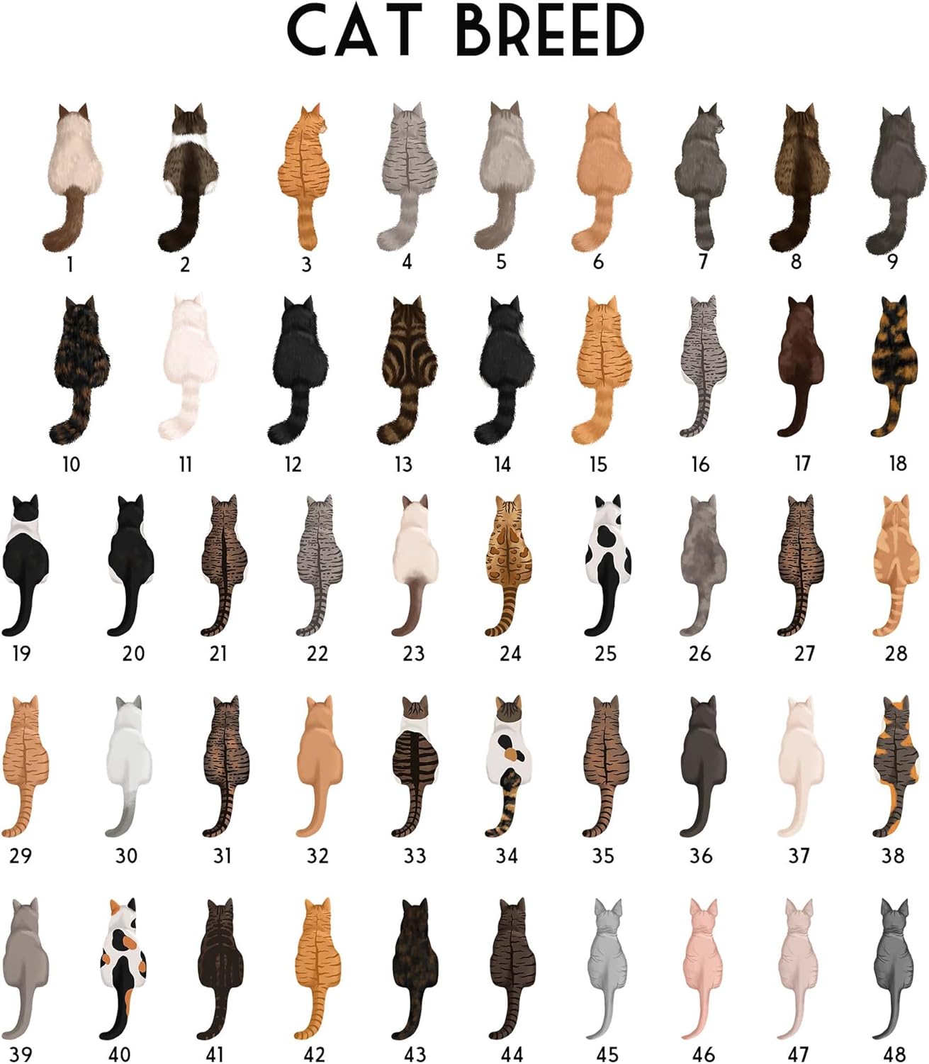 Personalized Cat Memorial Suncatcher – Custom Suncatcher with Name and Breed for Up to 3 Pets, Sympathy Gift for Pet Loss, Memorial Gift for Cat Lovers