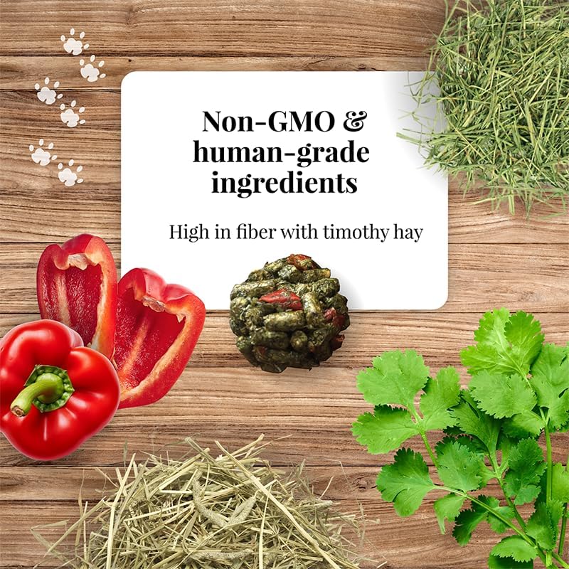 LAFEBER'S Hey!Berries for Guinea Pigs 5 oz (Bell Pepper and Cilantro)