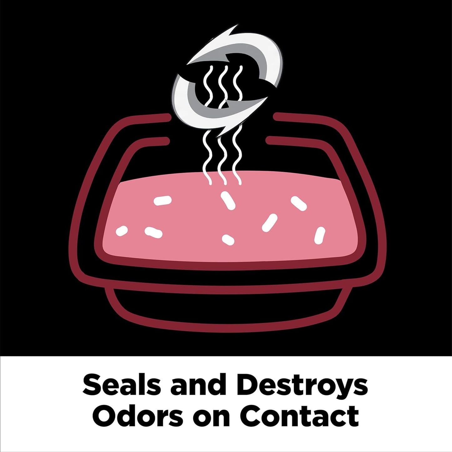 ARM & HAMMER Clump & Seal Platinum Cat Litter, Multi-Cat, 14-Day Odor Control, Rock-Hard Clumps, 27.5 lbs – Powerful Odor Eliminator with Baking Soda