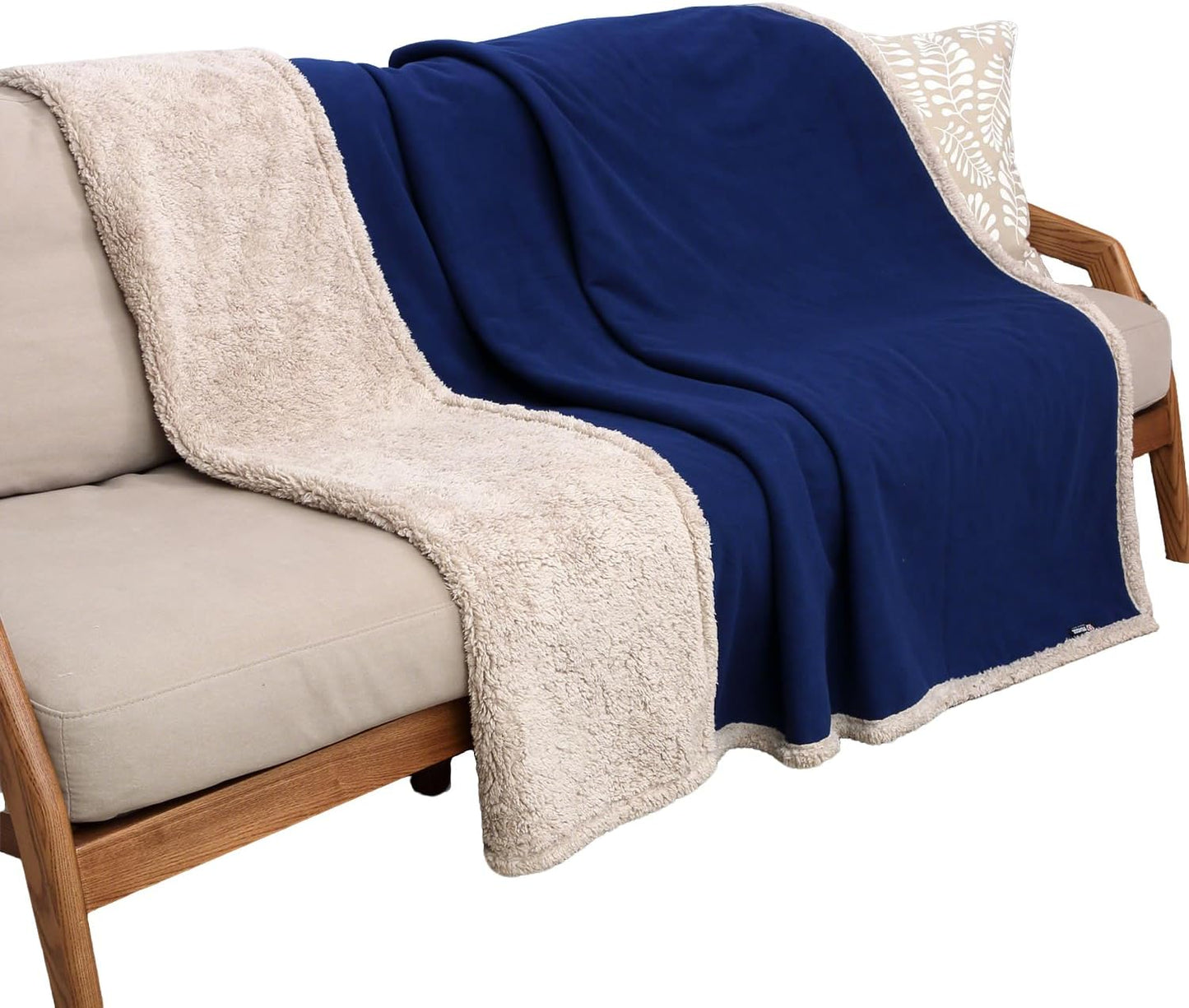 Kritter Planet Waterproof Dog Blanket, Reversible Water Proof Pet Blanket for Couch, Bed & Sofa, Washable Couch Covers for Large Dogs - Protects Furniture from Fur, Dirt, and Accidents