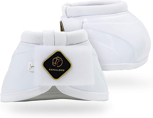Kavallerie PRO-K Soft No Turn Bell Boots Ultimate Hoof Protection, with Anti-Spin Fastening System, Durable & Prevents Overreaching