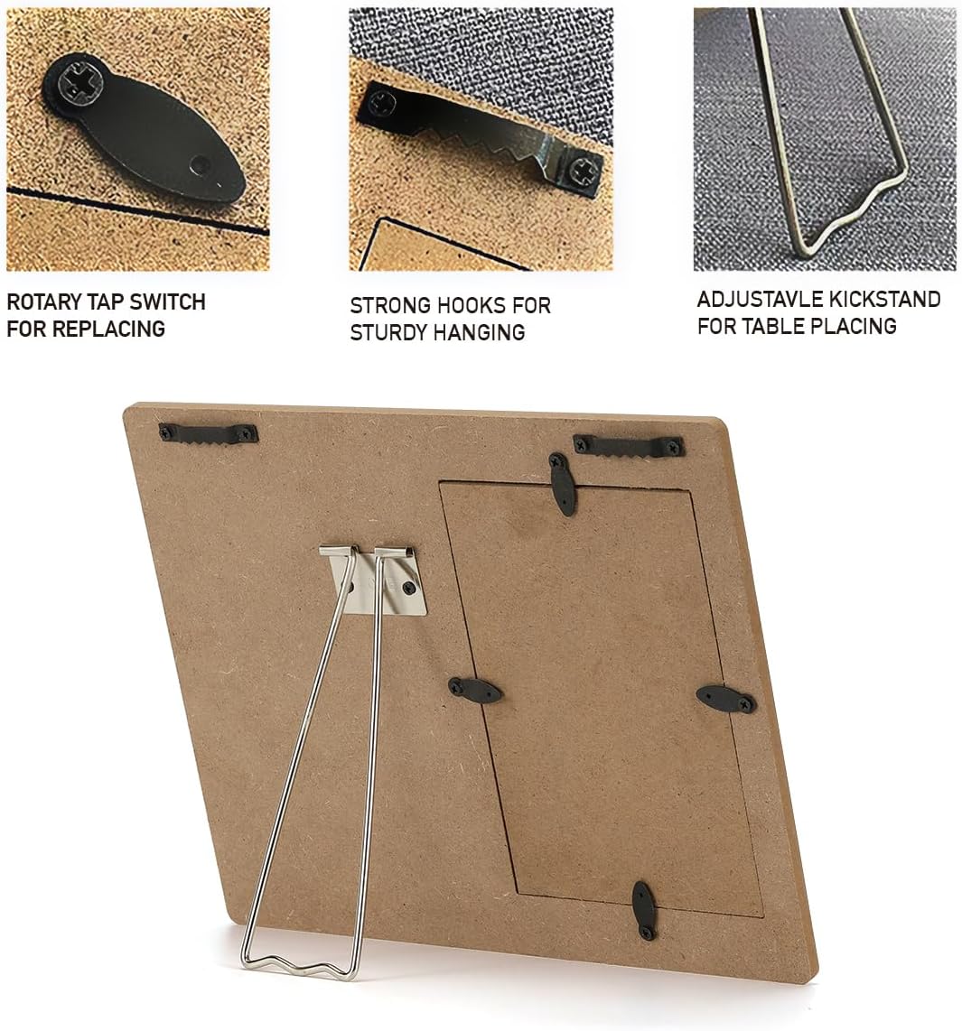 Pet Memorial Gifts for Cats, Cat Memorial Gifts for Loss Of Cat, Pet Loss Sympathy Gift Picture Frame, Pet Loss Gifts, Pet Remembrance Gift Cat Memorial Photo Frame for Desk Shelf Table Top Home Decor