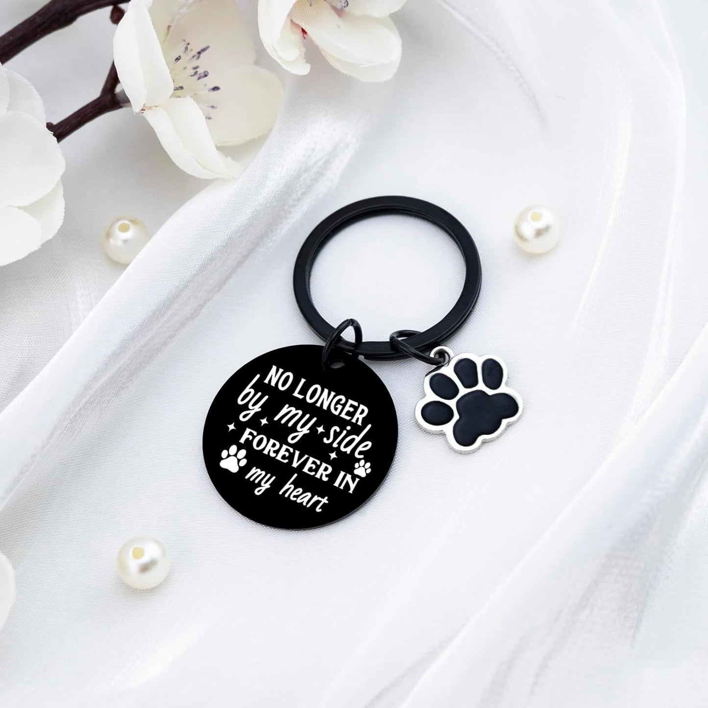 Pet Memorial Gifts for Loss of Dog Cat Pet Memorial Keychain Sympathy Gifts for Dog Passing Away Gift Remembrance Gift for Pets Lovers Friends