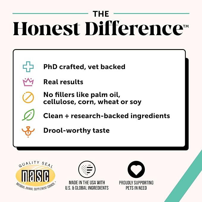 Pet Honesty Calming Fresh Sticks for Dogs – Dental Chews to Support Relaxed Behavior, Oral Health, and Fresh Breath – (30 ct)