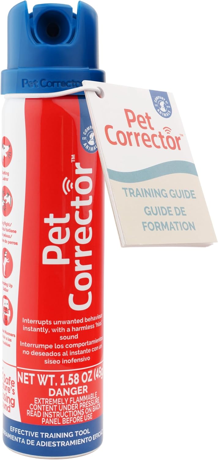 PET CORRECTOR Dog Trainer, 50ml. 4 Pack- Stops Barking, Jumping Up, Place Avoidance, Food Stealing, Dog Fights & Attacks. Help stop unwanted dog behaviour. Easy to use, safe, humane and effective.