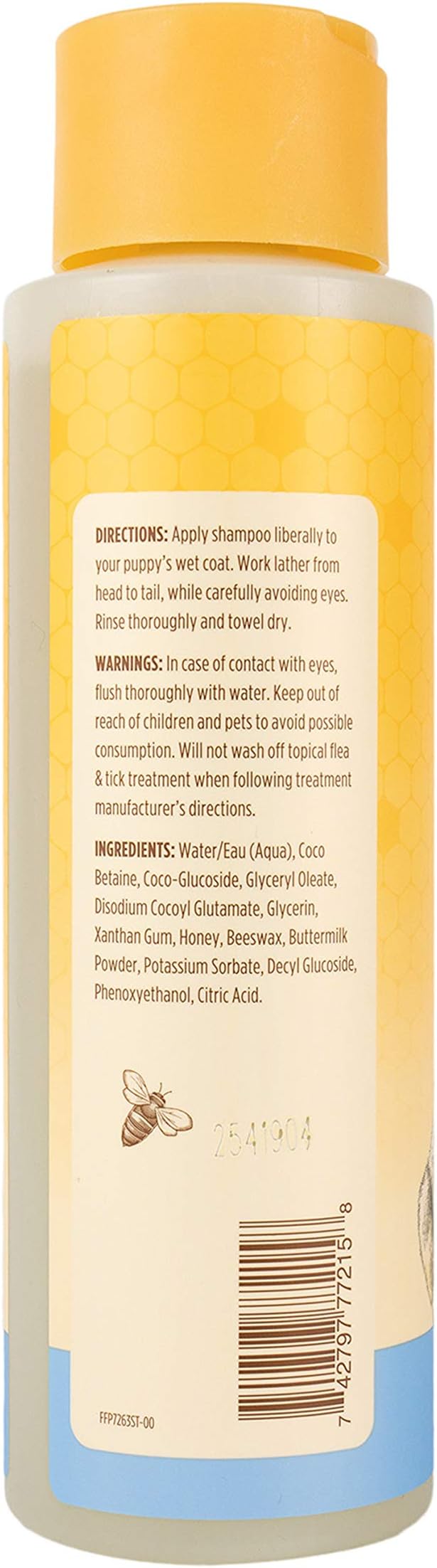 Burt's Bees for Pets Tearless Puppy Shampoo with Buttermilk, 2pk, 95% Natural Origin Formulas, Best Tearless Shampoo for Puppies - Gentle Dog and Puppy Shampoo Tear Free, 16 oz - 2 Pack