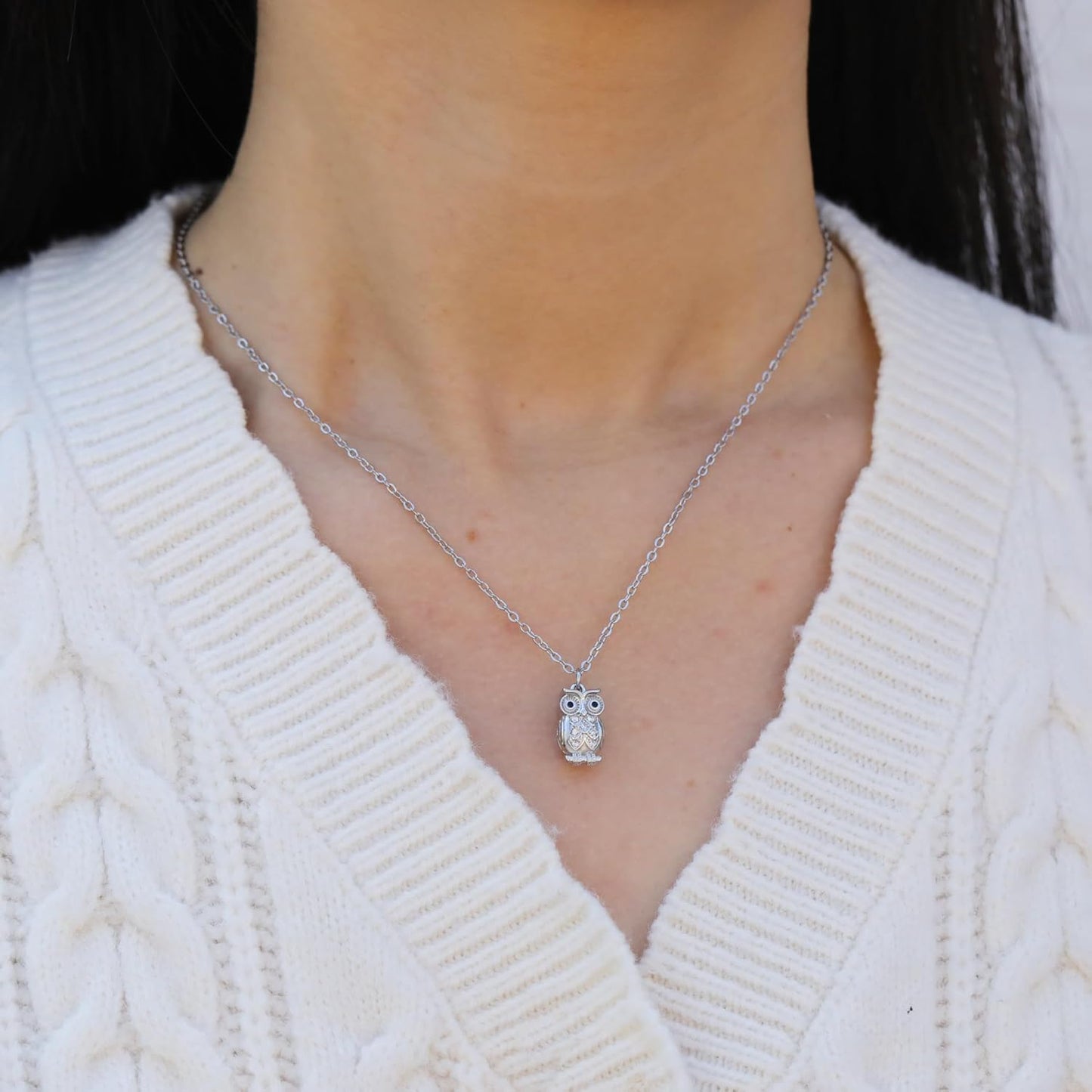 Baydurcan Pendant Necklace for Women Evil Eye Ankh Bow Necklace for Friends Sister Birthday Just Because Christmas Gifts