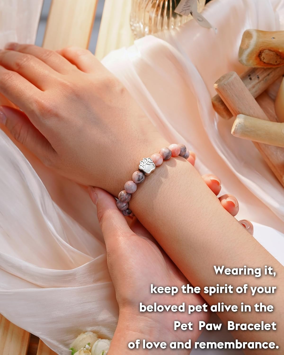 FYUKISS 𝗣𝗲𝘁 𝗠𝗲𝗺𝗼𝗿𝗶𝗮𝗹 𝗚𝗶𝗳𝘁𝘀 𝗳𝗼𝗿 𝗪𝗼𝗺𝗲𝗻/𝗠𝗲𝗻, Multiple Colors Available: Pink, Black, Mixed, Purple, Blue