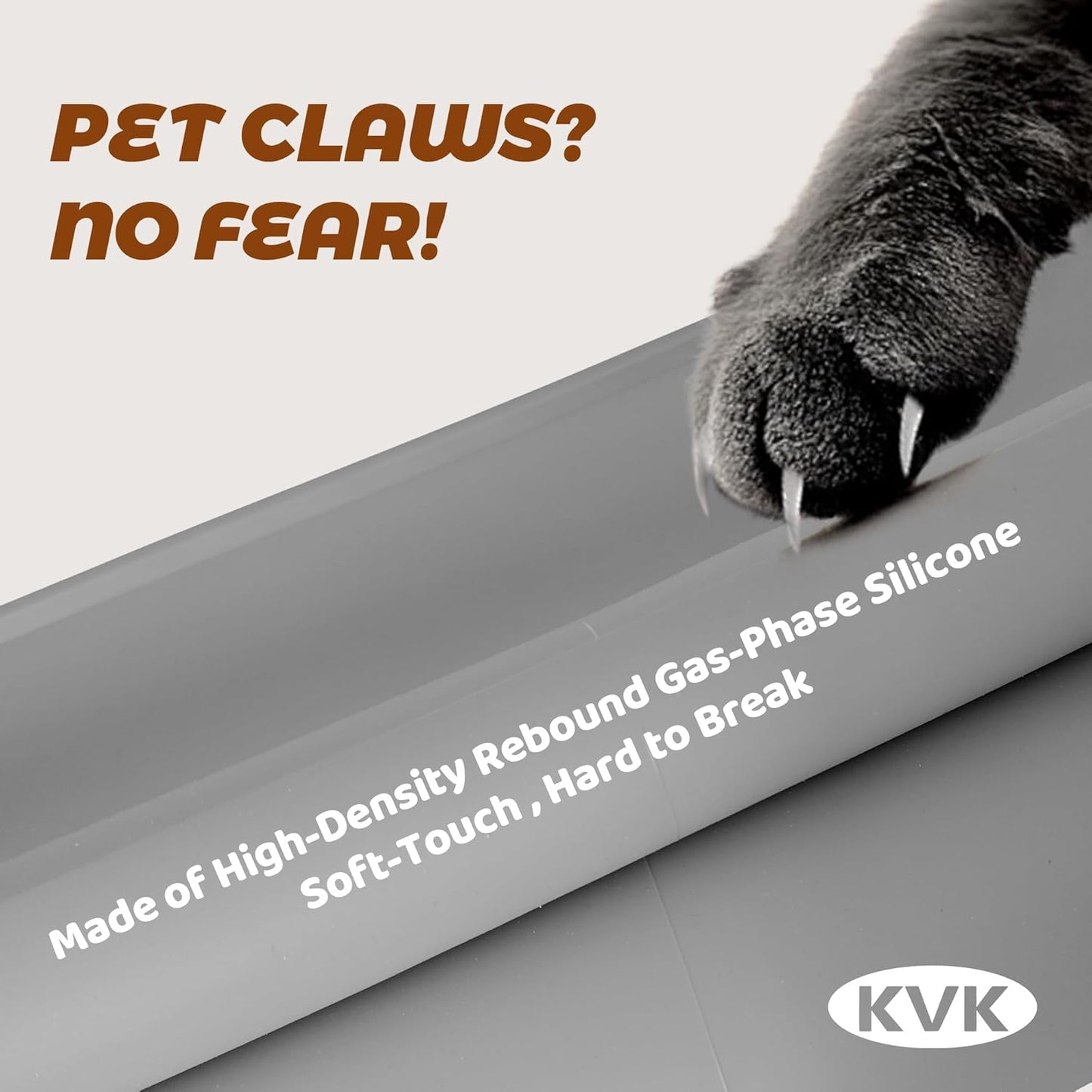 Extra Extra Large Silicone Dog Food Mat 39.4×43.3in and 128oz Silicone Bag Set, Super Size Waterproof Pet Feeding Mat & Container, Non-Slip, Chew-Resistant Floor Protection (Cool Grey&Teal)