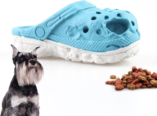 Dog Chew Toy,Durable Rubber Slipper Toy for Puppy,Dog Tough Toys for Pet Training and Cleaning Teeth,Interactive Puppy Toys Aggressive Chewers Small Meduium Breed