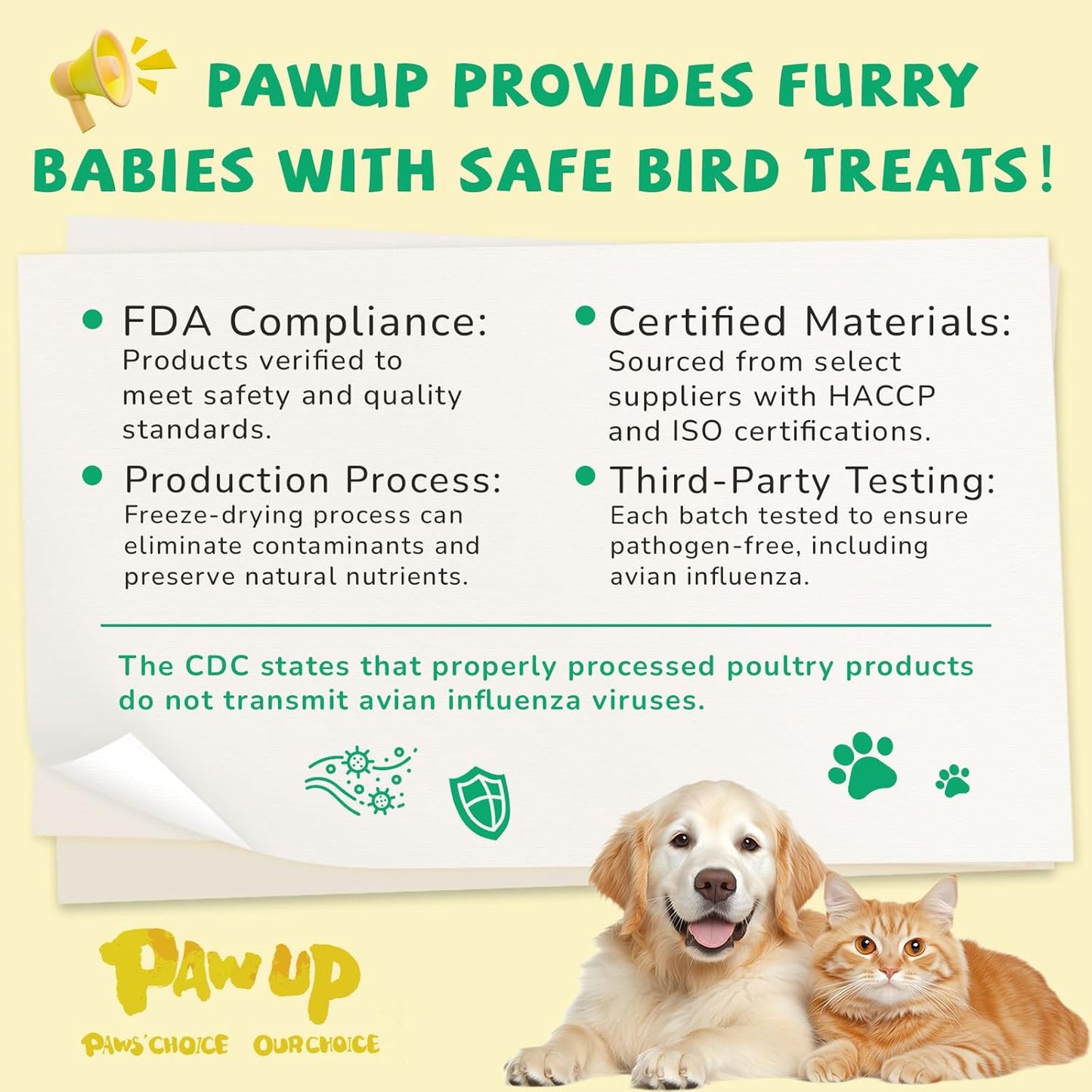 Freeze Dried Chicken Necks, Cat Food Toppers, Dog Treats Raw Healthy Training Treats, Only One Ingredient, High Protein, 4.2 oz