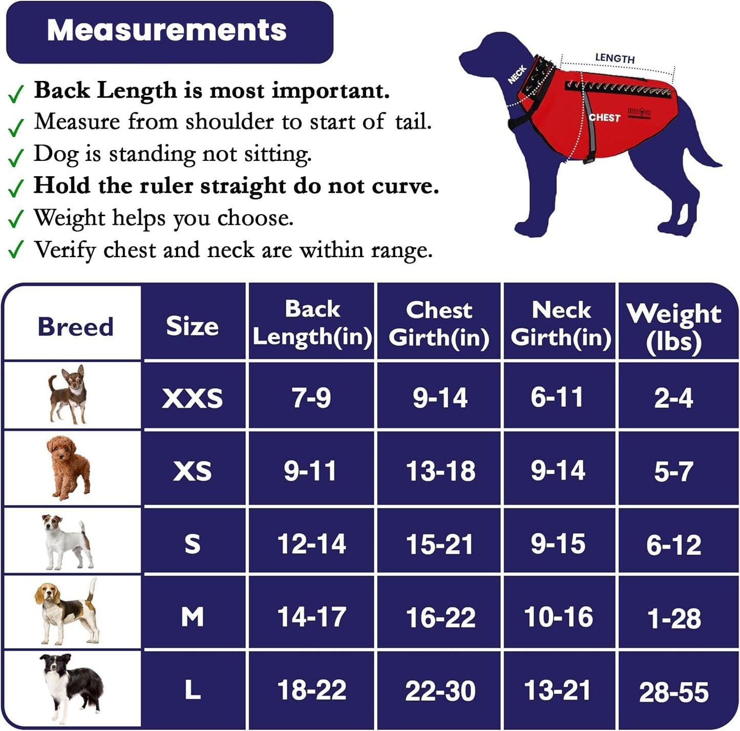 CoyoteVest SpikeVest Dog Harness Vest for Small Dogs, Reflective Dog Vest with Spikes to Shield Your pet from Coyotes, Raptor and Animal Attacks, Anti Hawk Vest, Made in USA (M-Red)