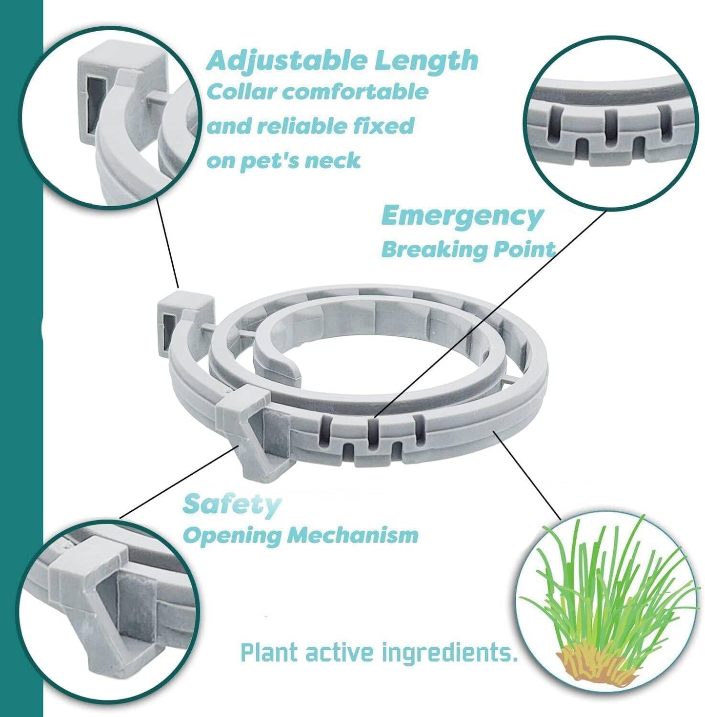 Natural Flea & Tick Treatment for Large Dogs (45-88 lbs) | 6-Month Protection + Free Tools | Vet-Reviewed Formula