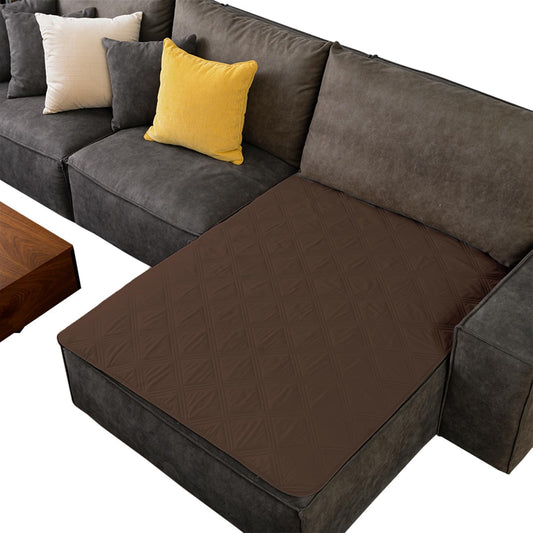 fuguitex Waterproof Dog Blanket Reversible for Small Dogs Resistant Leakproof Washable Couch Cushion Bed Protector Cover for Indoor Furniture Pet Friendly（40"*50",Brown+Chocolate