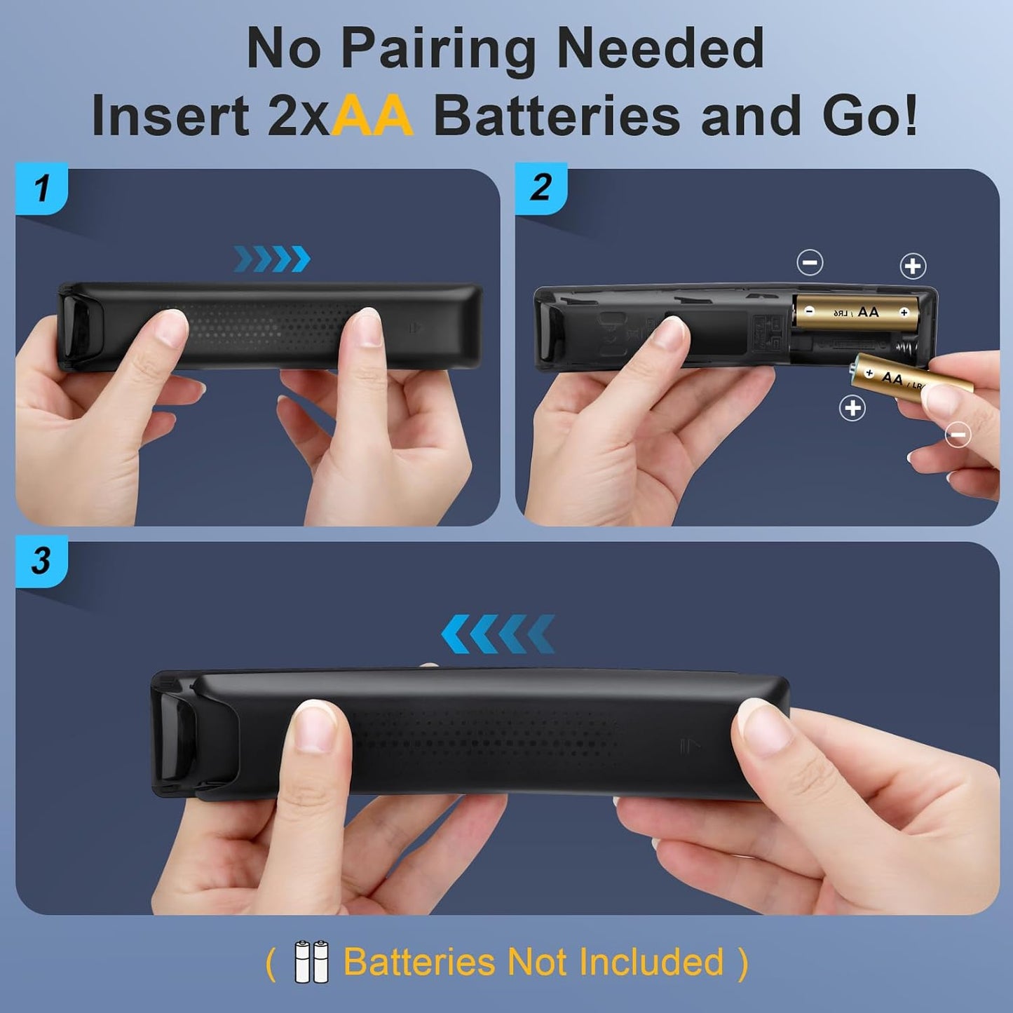 【Pack of 2】 for Samsung Smart TV Remote Control Replacement,Universal for All Samsung TVs