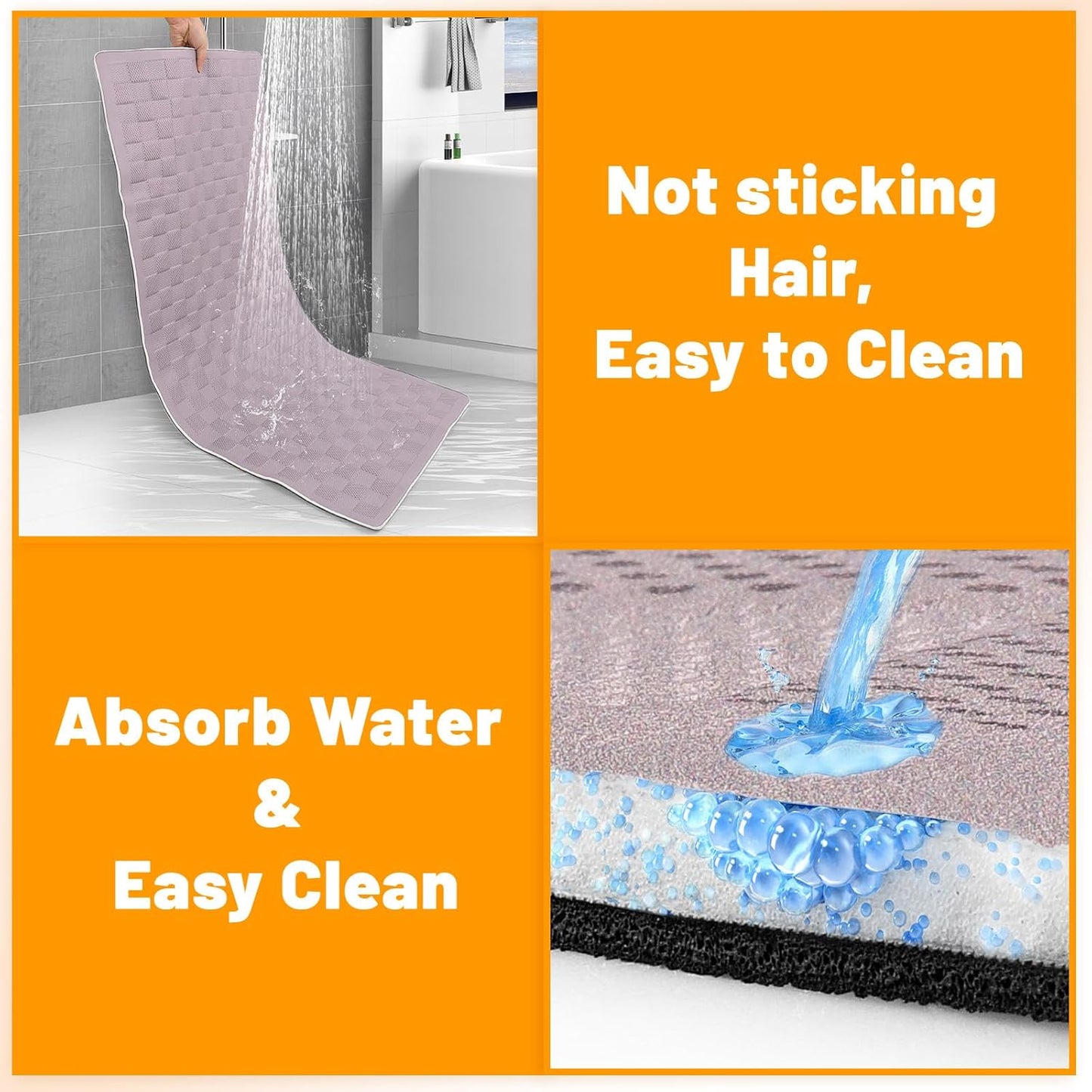 Manificent Non-Slip Pet Bed Mat for Back Seat Extender, Hair Resistant Dog Blanket for Hard Bottom Dog Car Seat Cover, Anti Slip Pet Linner Backseat Cover Blue/Plaid