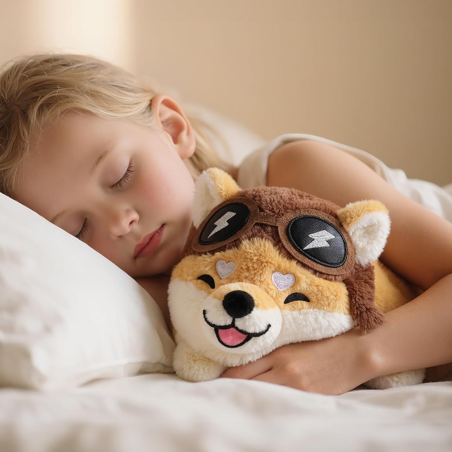 Dog Plush, Cute Shiba Inu Plushies Pillow, Soft Puppy Stuffed Animal for Hugging, Anime Plushie Doll, Cute Stuff Toys Gift for Girls, Boys and Males (14 Inch)