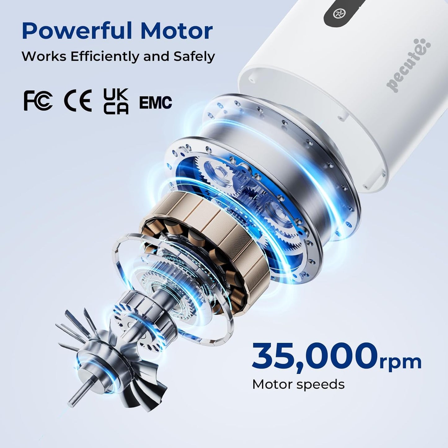 Pecute Dog Grooming Vacuum, 4-in-1 Pet Grooming Kit with Clipper, Brush, 12000Pa Dog Vacuum for Shedding with 1.5L Dust Cup, Storage Pocket, Low Noise Pet Vacuum for Dog & Cat, Home Grooming